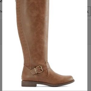 BRAND NEW Brown Zuri Wide-Calf Boot - Women
